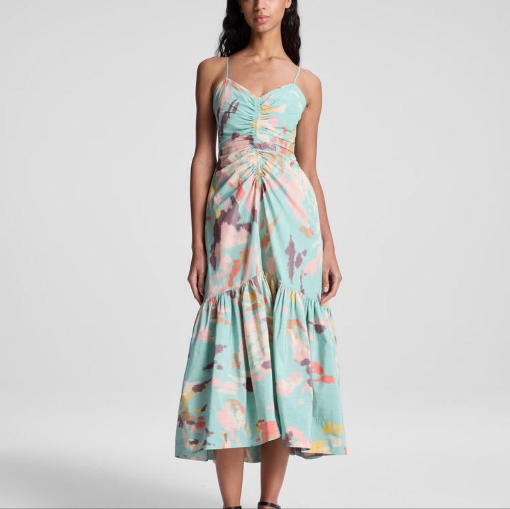 A.L.C. Lindsey Printed Midi Dress